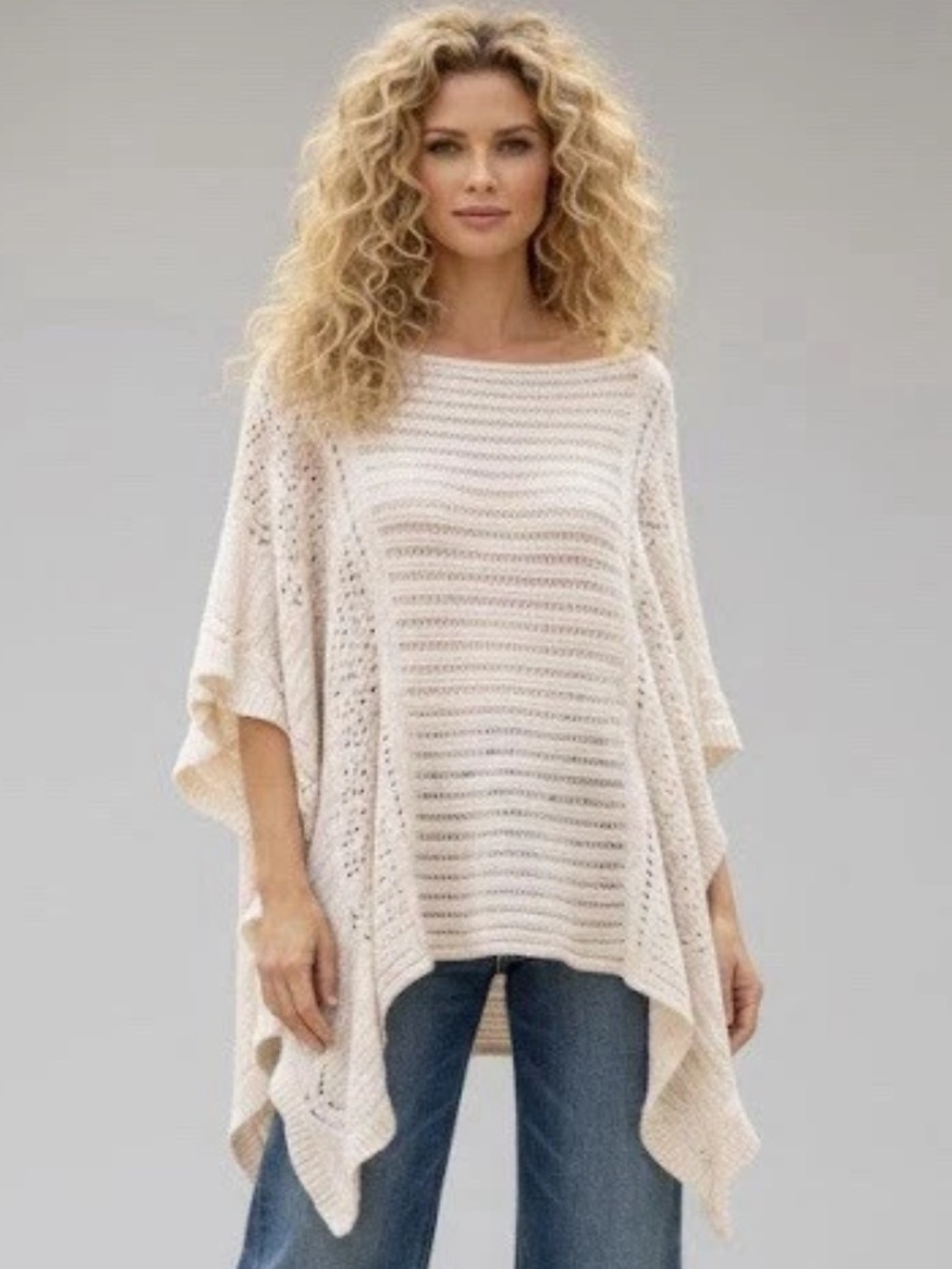 Free People, snow, nymph, blush, cream, crochet poncho